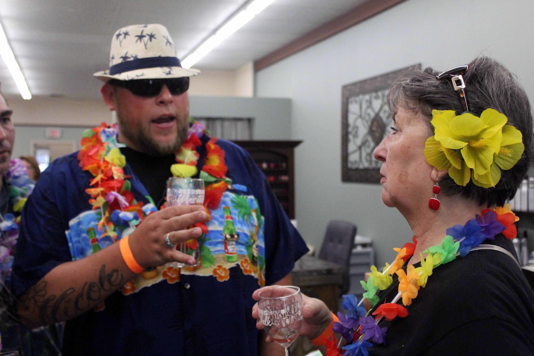 Bredan and Marsha talk